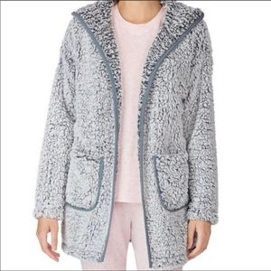 Kensie | Sweaters | Kensie Sherpa Hooded Cardigan | Poshmark